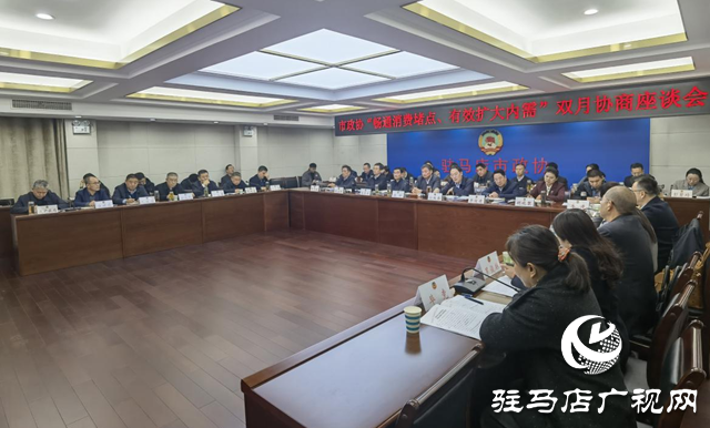 駐馬店市政協(xié)召開(kāi)“暢通消費(fèi)堵點(diǎn) 有效擴(kuò)大內(nèi)需”雙月協(xié)商座談會(huì)
