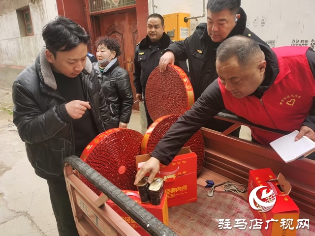  西平縣柏城街道：鞭炮換平安 共護祥和年