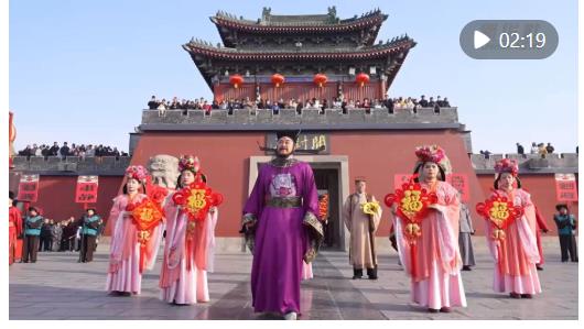 新春走基層丨新春游開封 宋韻滿汴梁