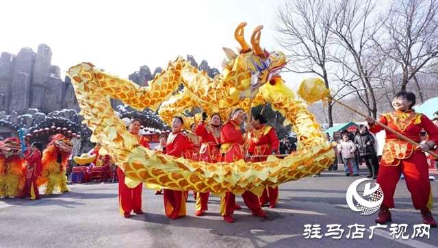駐馬店市文化館陀舞藝術(shù)團(tuán)新春系列演出亮相金頂山