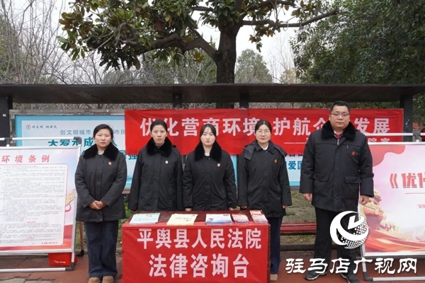 平輿縣人民法院開展優(yōu)化營(yíng)商環(huán)境條例集中宣傳活動(dòng)
