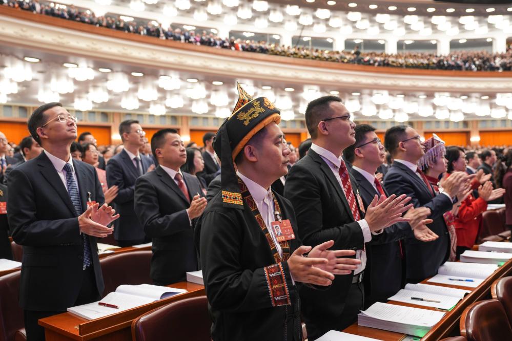 十四屆全國(guó)人大四次會(huì)議開幕會(huì)在京舉行